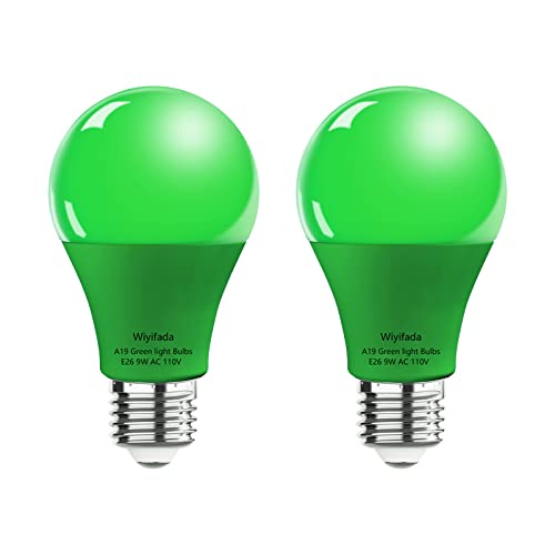 Wiyifada Green LED Light Bulbs