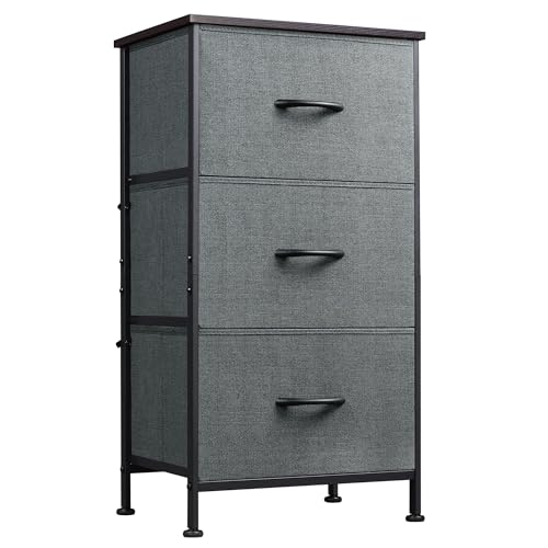 WLIVE Dresser with 3 Drawers - Versatile Storage Solution