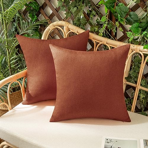 Woaboy Fall Outdoor Waterproof Throw Pillow Covers