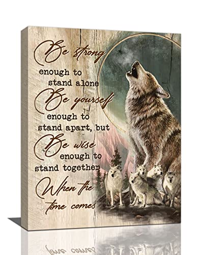 Wolf Pictures Office Wall Decor