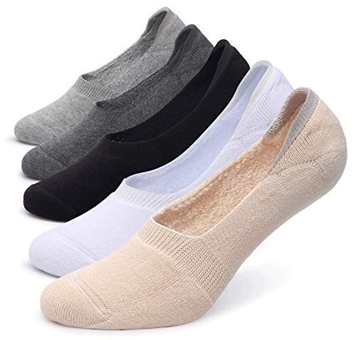 Women's Thick Cushion Cotton No Show Socks