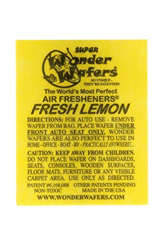 Wonder Wafers Lemon Air Fresheners