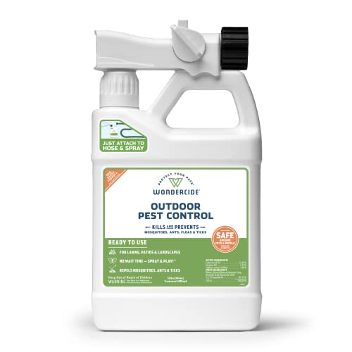 Wondercide EcoTreat Outdoor Pest Control Spray: Natural, Safe, Effective (32 oz)
