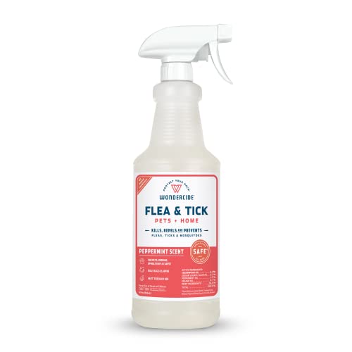 Wondercide Flea, Tick & Mosquito Spray - Peppermint 32 oz