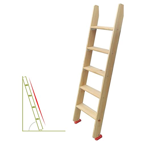 Wood Non Slip Bed Ladder