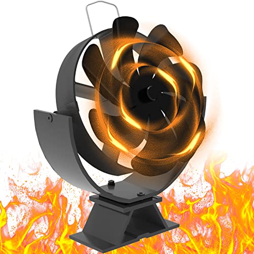 Wood Stove Fan - Heat Powered Fireplace Fan