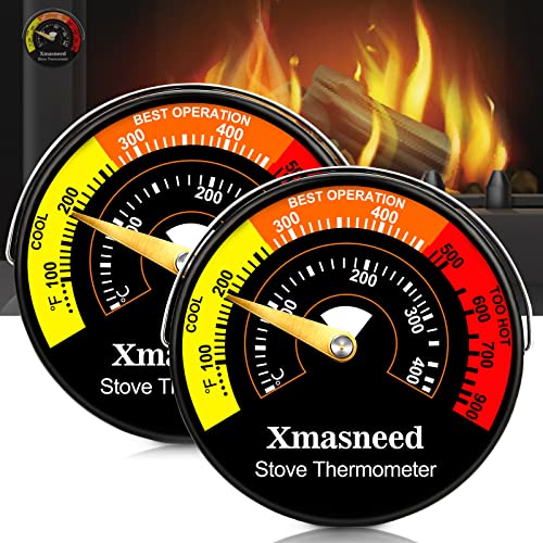 Wood Stove Thermometer Magnetic