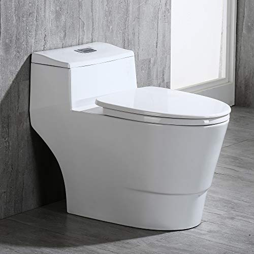 Woodbridgebath T-018 Dual Flush Elongated Toilet