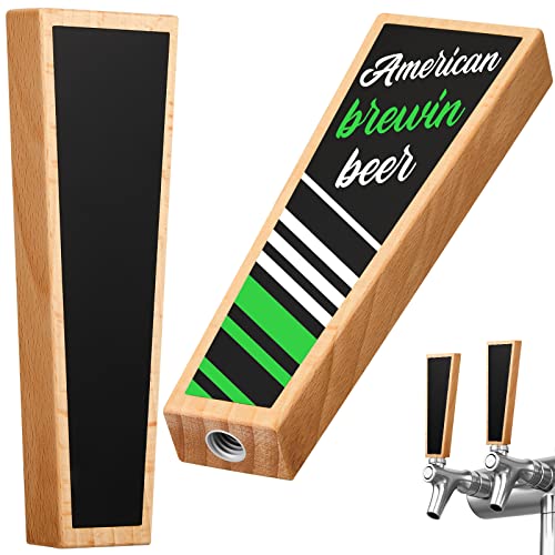 Wooden Beer Tap Handle Chalkboard Handles - Set of 2