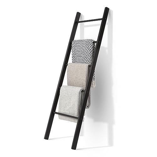 Wooden Blanket Ladder - Quilt Ladder for Bedroom