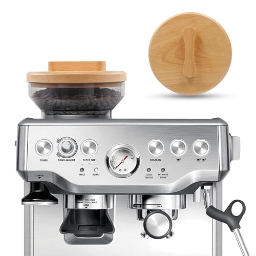 Wooden Replacement Lid for Breville Barista Express Espresso Machine