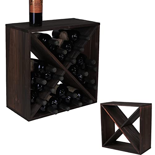 Wooden Stackable Wine Rack