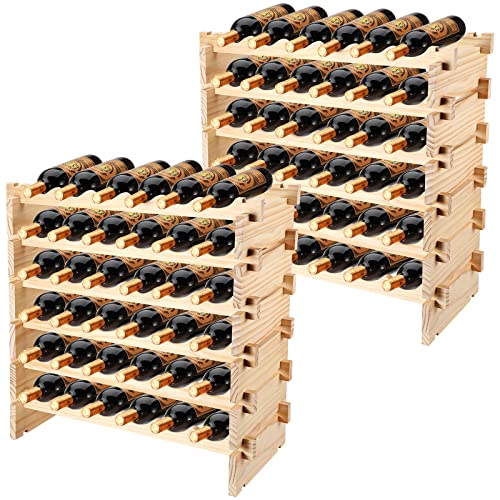 Wooden Stackable Wine Racks