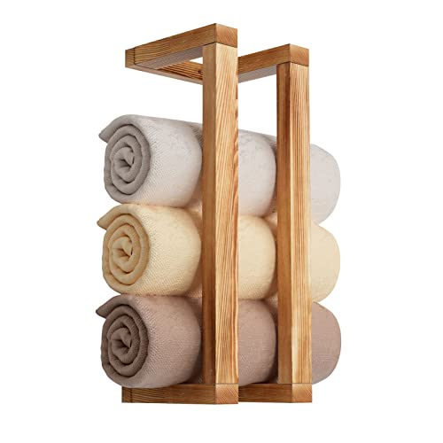 Wooden Towel Rack for Bathroom