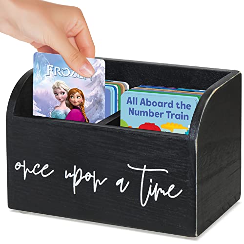 Wooden Yoto Card Storage Box for Kids