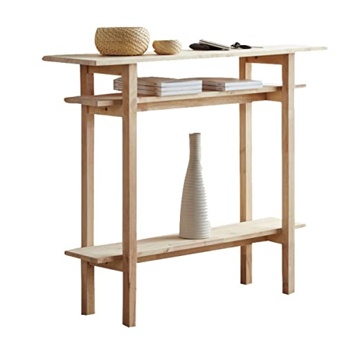 WoodShine Solid Wood Console Table