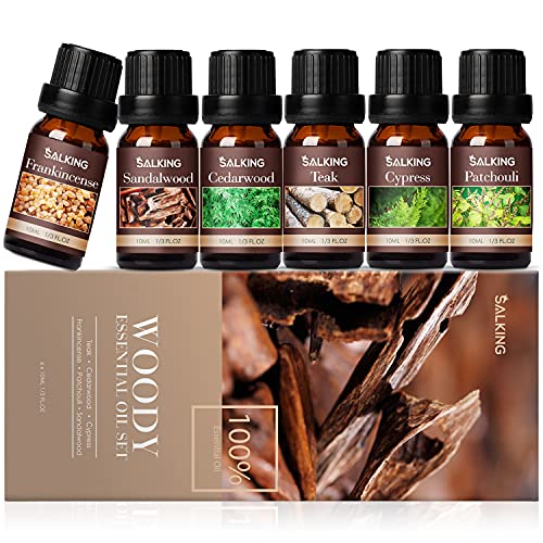 Manly Woody Essential Oils Set - 6x10ml" by SALKING
