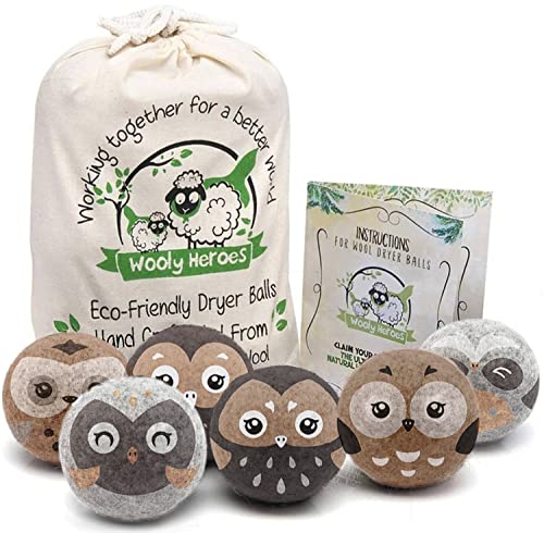 Wooly Heroes Wool Dryer Balls