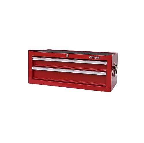 Workington 26" Portable Metal Tool Chest in Red
