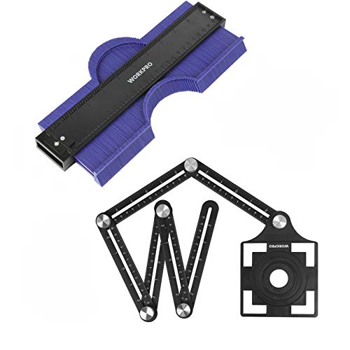 WORKPRO 10" Multi-Angle Measuring Tool Combo Kit