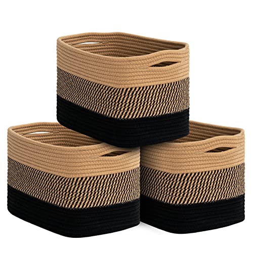Woven Rope Storage Baskets for Organizing