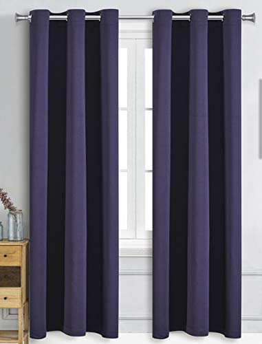 WPM Triple Weave Blackout Curtain Room Darkening 2 Panels/Drapes