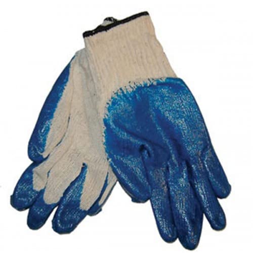 Wrinkle Finish Blue Latex Masonry Gloves