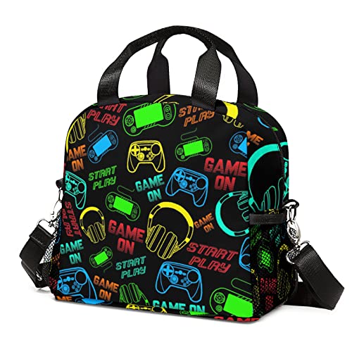 Wuetduz Reusable Lunch Bag for Gamers