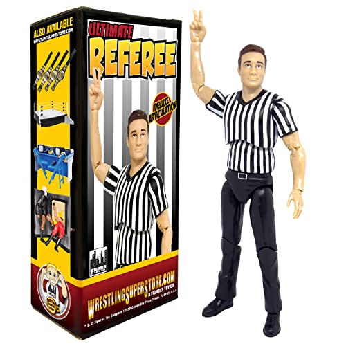 WWE Ultimate Referee with Deluxe Articulation