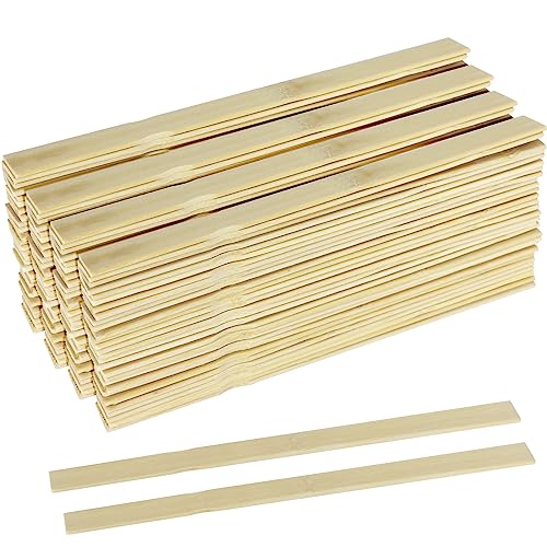 12 Inch Wooden Paint Stir Sticks, 25 Pack - Craft Mixing for DIY Crafts