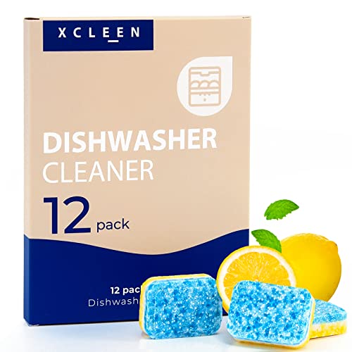 Xcleen Dishwasher Cleaner - 12 Cleaner Tablets