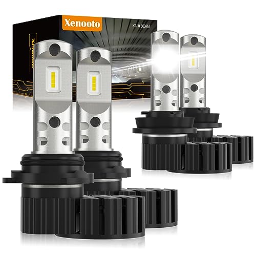 Custom 6000K LED Headlight Bulbs for Peterbilt 579 567 587 Truck, 4 Pack