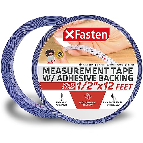 XFasten Adhesive Back Tape Measure