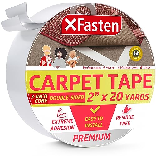 XFasten Double Sided Carpet Tape