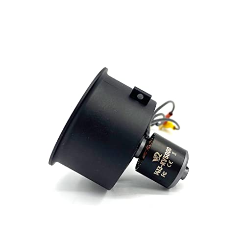 XFLY-MODEL 40mm 12-Blade EDF Ducted Fan with 3S/4S 1413-KV5000 Brushless Outrunner Motor Model Jet Aircraft
