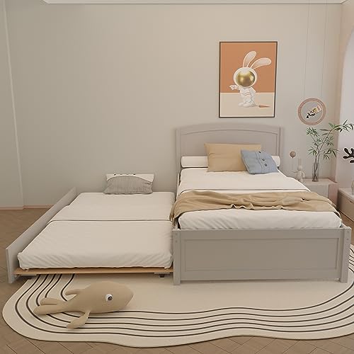 Xilingol Trundle Bed Twin