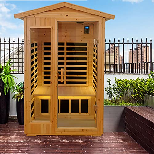 Xmatch Outdoor Sauna: Quick Warm-up, Bluetooth Speakers, and Easy Assembly