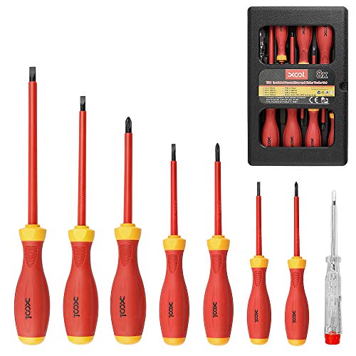 XOOL 1000V Insulated Electrician Screwdrivers Set