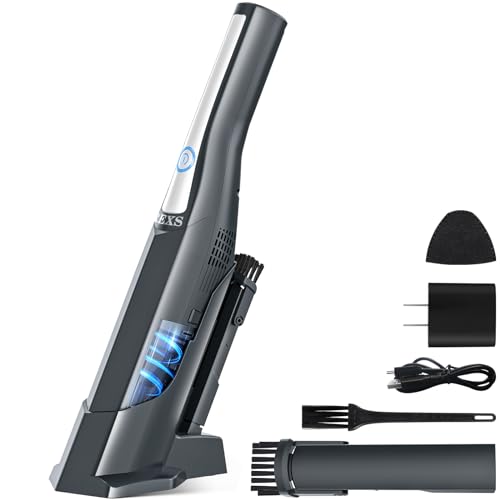  ThisWorx Car Vacuum Cleaner 2.0 - Upgraded w/ LED Light, Double  HEPA Filter, 110W High Suction Power : Automotive