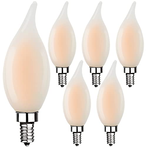 8 Best Candleabras LED Bulb For 2024 Storables   Xtricity Led Flame Tip Candelabra Light Bulbs 41b24v0ExqL 