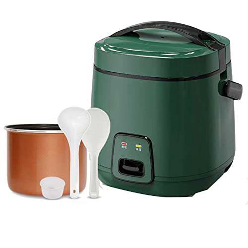XUANX Retro Green Rice Cooker with Steamer (1.8L)
