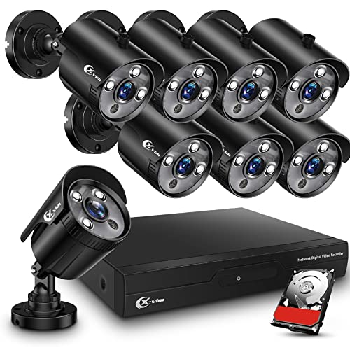 XVIM 8CH 1080P Wired Security Camera System
