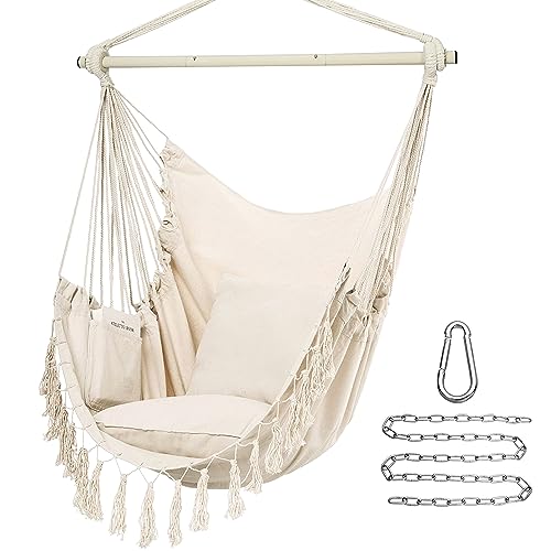 Y- STOP Hammock Chair Hanging Rope Swing