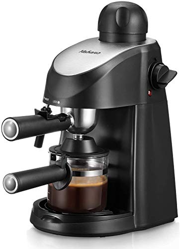 Ihomekee Espresso Machine, 3.5Bar Espresso and Cappuccino Machine with Fast  Heating Function, 1-4 Cups Coffee Maker with Milk Frothing Function and
