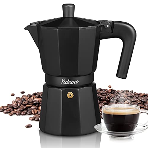 bonVIVO Intenca Stovetop Espresso Maker - Luxurious, Stainless Steel  Italian Coffee Maker for Camping or Home Use - Makes 6 Cups of Full-Bodied  Coffee