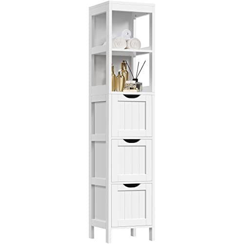 Yaheetech Bathroom Tall Cabinet - Stylish and Compact Storage Solution