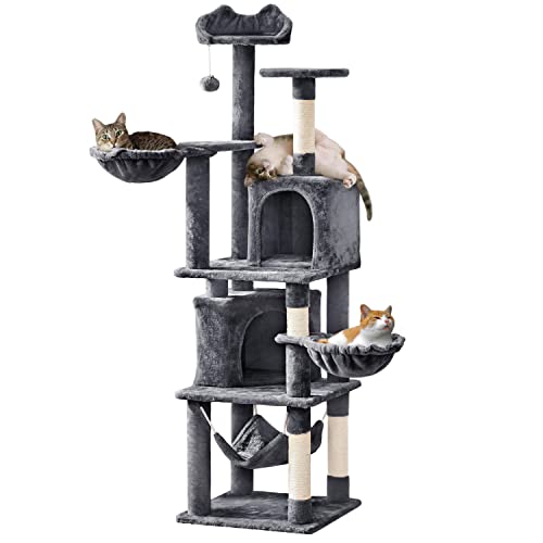 Yaheetech Cat Tree - Large Multi-Level Cat Tower House