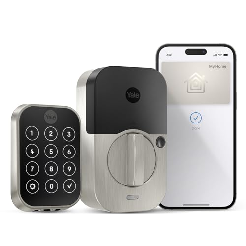 Yale Assure Lock 2 Plus (New) with Apple Home Keys and Wi-Fi - Satin Nickel