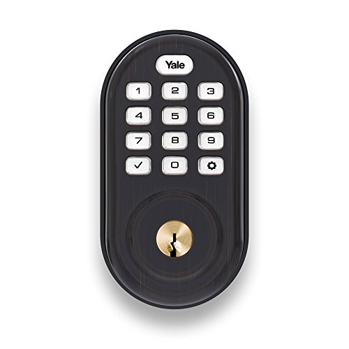 Yale Assure Lock with Z-Wave - Smart Keypad Deadbolt - Bronze