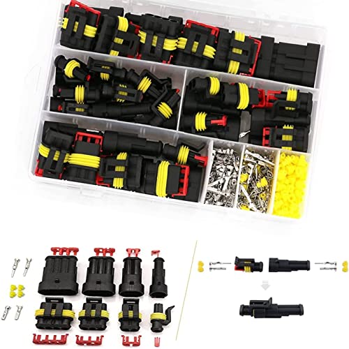 YAMASO Waterproof Car Electrical Connector Terminals Kit